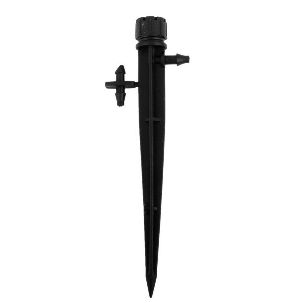 50Pack Adjustable Water Flow Irrigation Dripper Nozzle Stake Emitter Drip