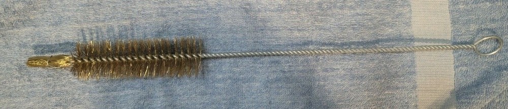 16" BRASS PIGTAIL BRUSH