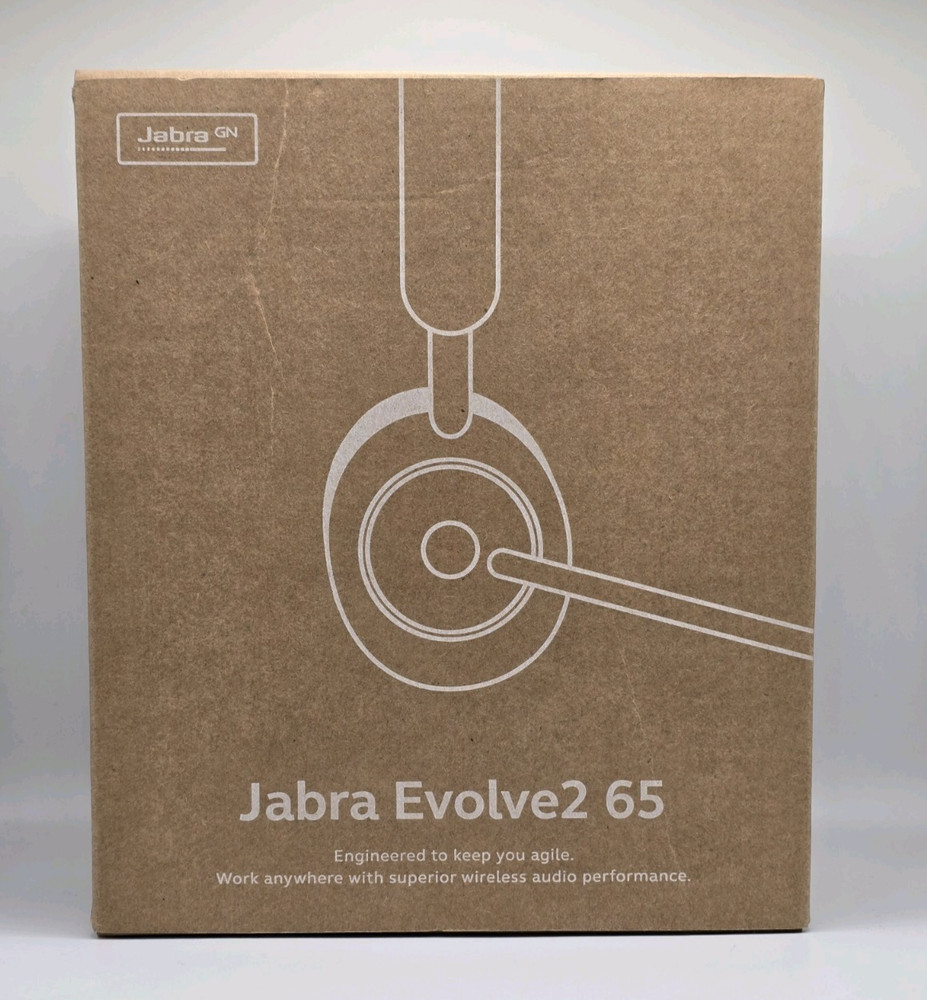 Jabra Evolve2 65 Stereo Wireless Headset (MS Teams, USB-A) - Black