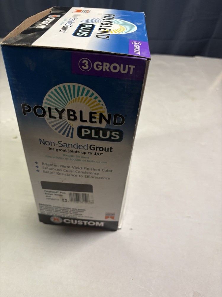Custom Polyblend Plus Non-Sanded Grout - 10 lb