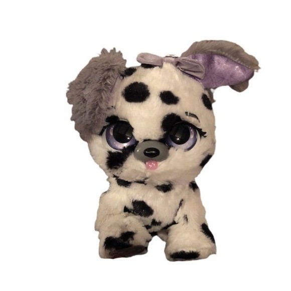 Present Pets Interactive Puppy Sparkle Dalmation! Spin Master WORKS Sparkle Pup!