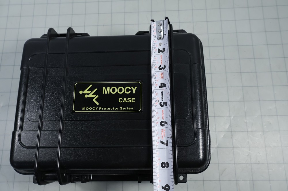 Moocy 10" Small Hard Case Protector Series with Foam Inserts NEW