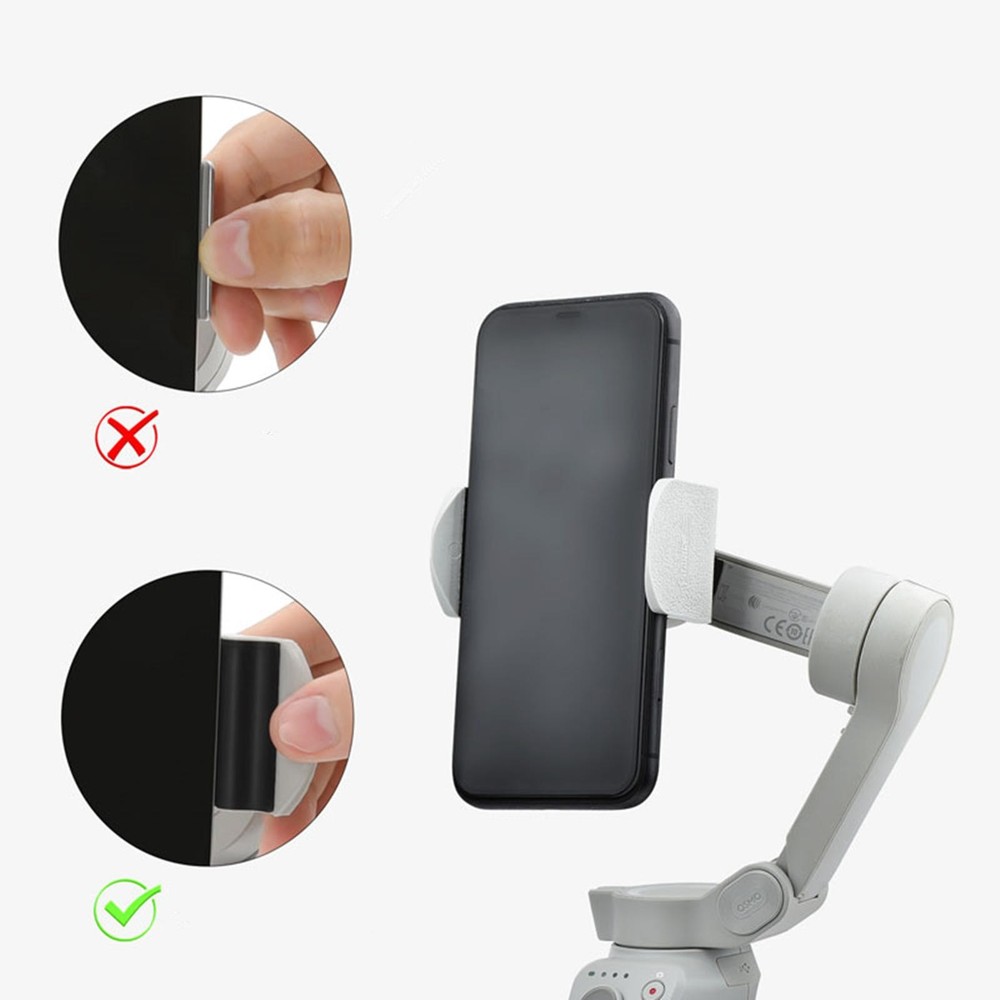 2Pack Bracket Extension Buckle Clip Mount For DJI OM 5/4 Handheld Stabilizer