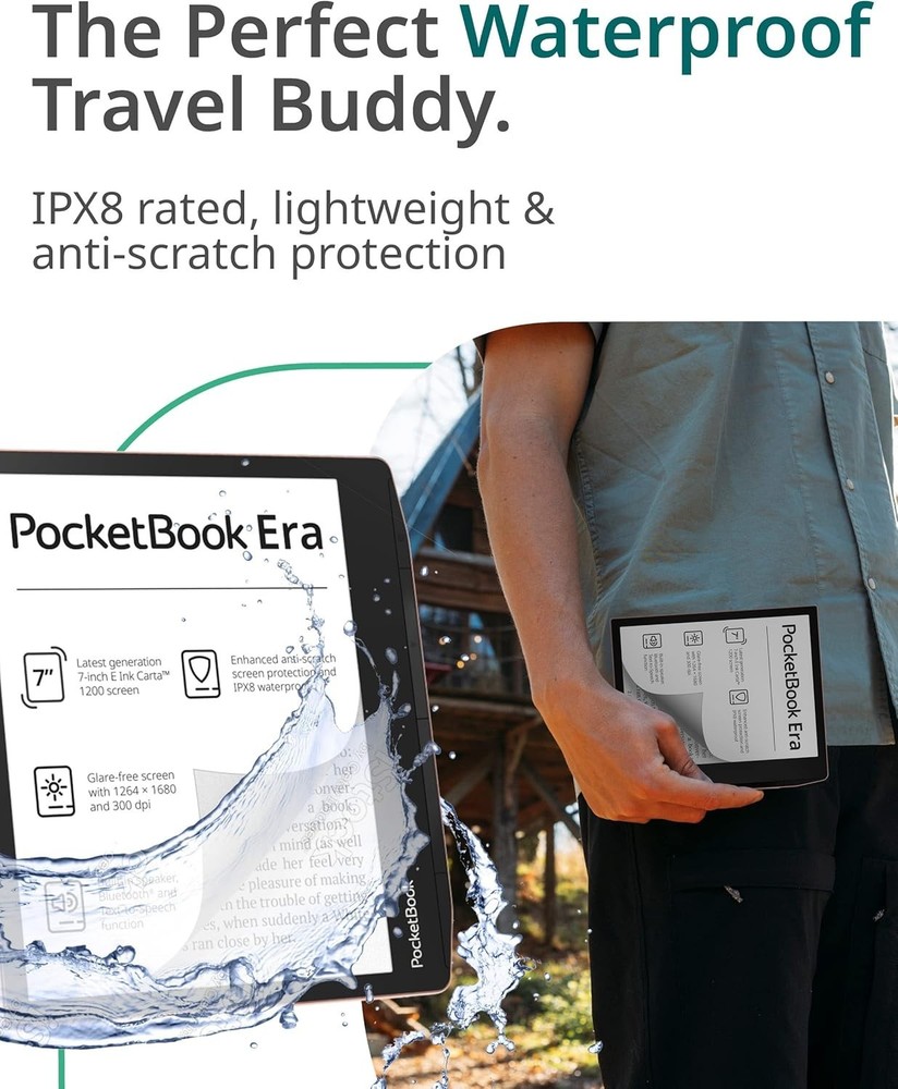 PocketBook 700 Era Silver e-book reader 7" Touchscreen 16 GB
