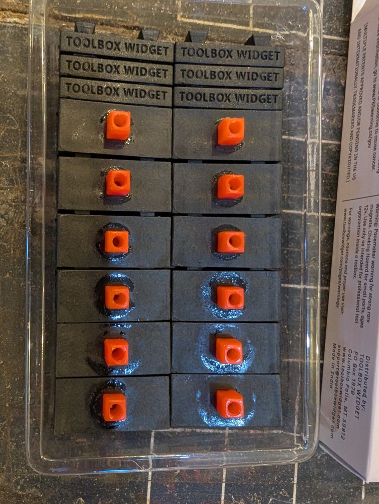 Toolbox Widget Modular 1/4 Drive Socket Organizer