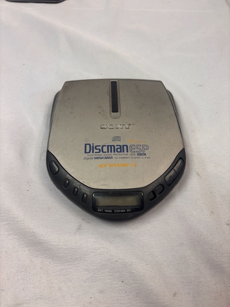 Sony Discman D-E301 ESP Digital Mega Bass Portable CD Player