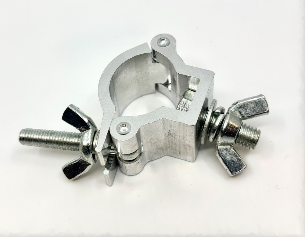 Aluminum Stage Lighting Double Pipe Clamp Fixture Mount Bracket