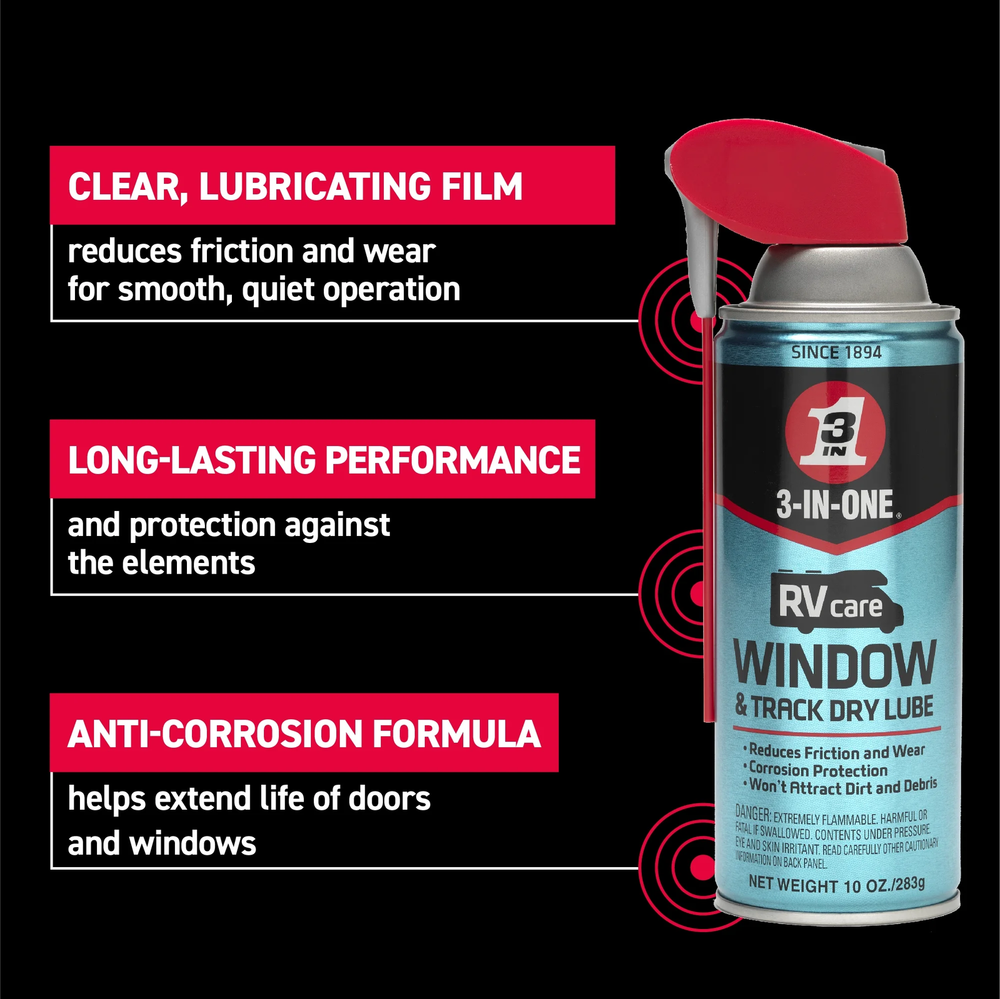 Rvcare Window & Track Dry Lube