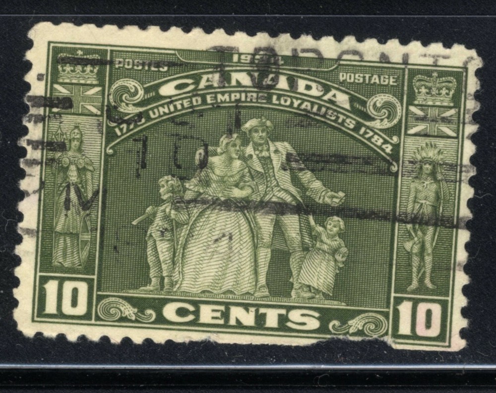 1934 Canada #209  10 cent Loyalists Postage Stamp  #v