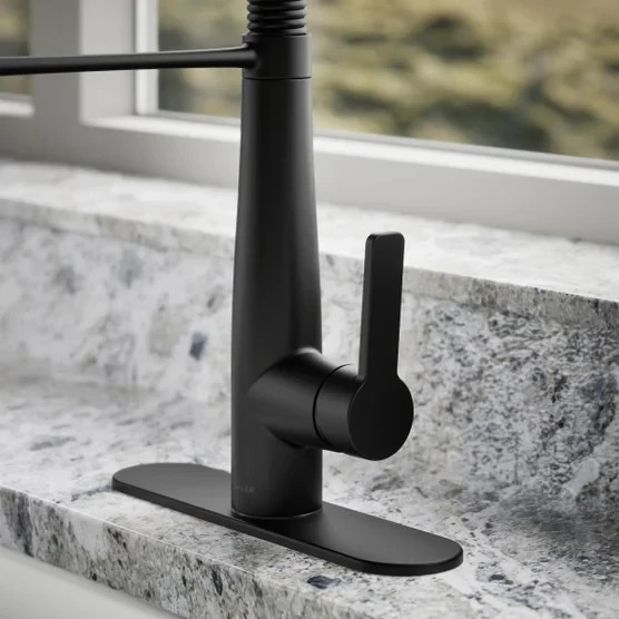 Kohler Vind Semi-Professional Pull-down Kitchen Sink Faucet - Matte Black