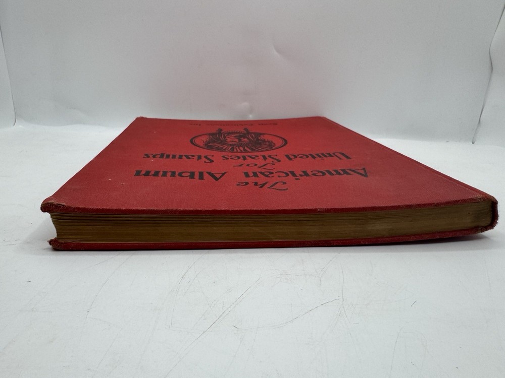 Scott American Album for United States Stamps W/Stamps Amelia Earhart, SIGNED