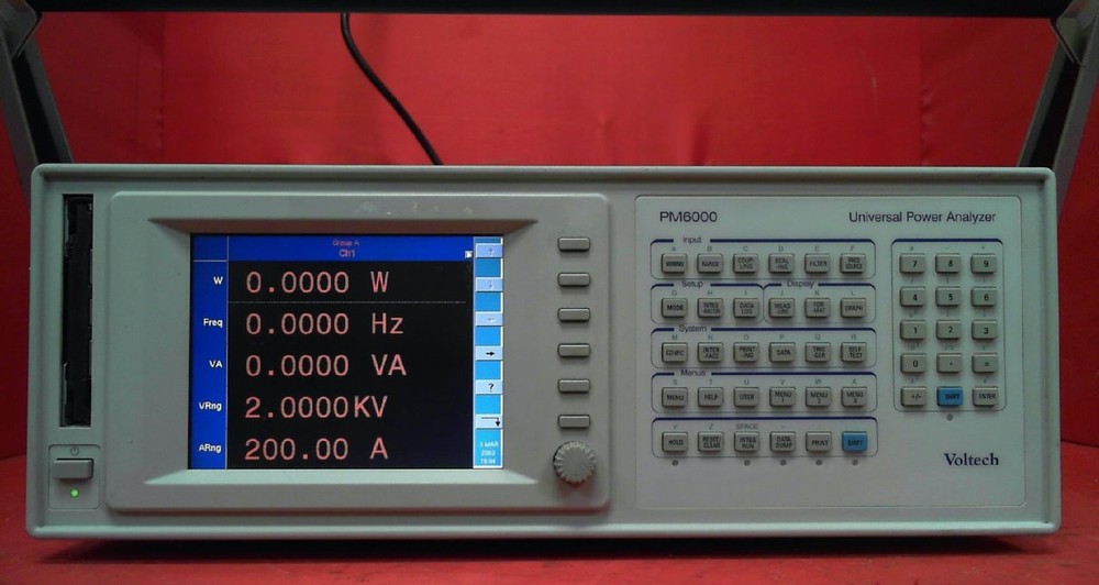 Voltech PM6000 6 Channel Multi-Phase Power Analyzer