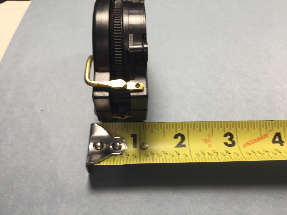 Military style plastic Compass (Black)