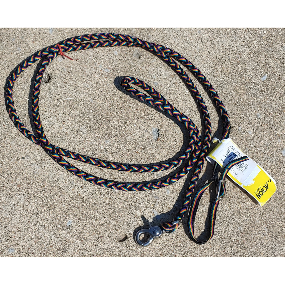 Round Nylon Braided Rein