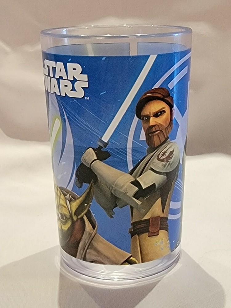 Star Wars 8 oz Plastic Clear Cup FREE SAME DAY SHIPPING