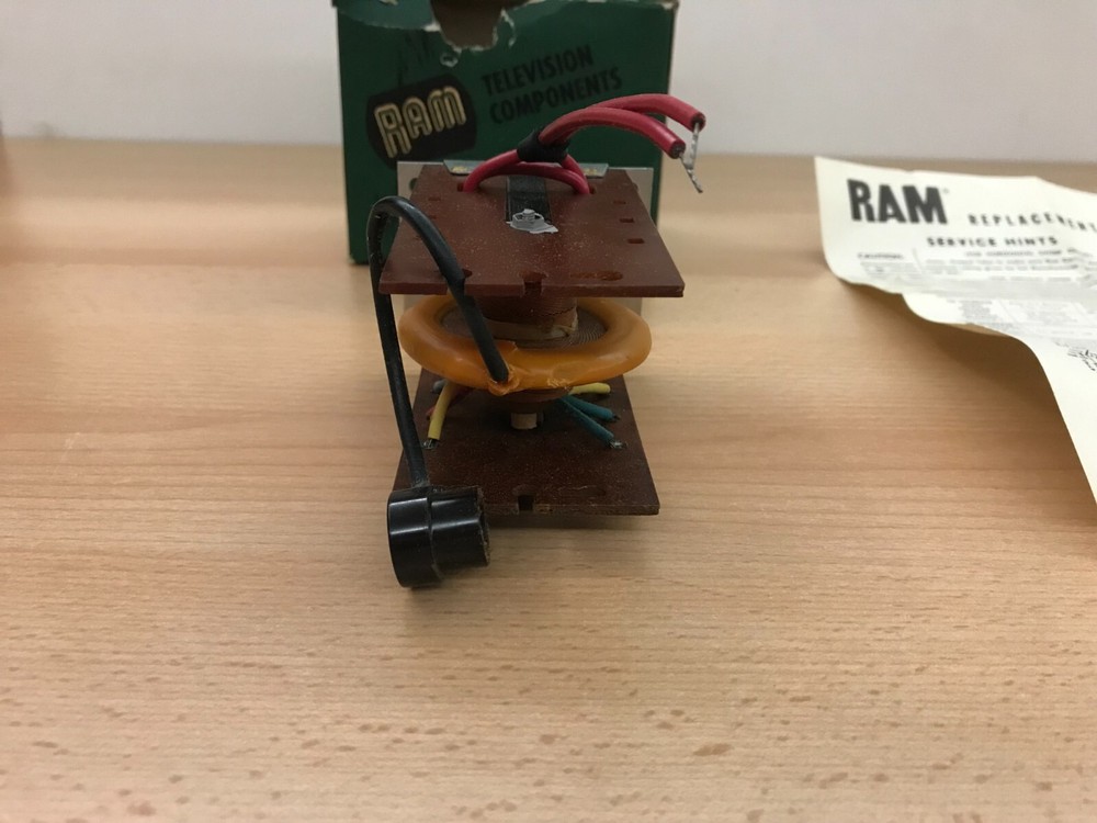 RAM Television Components X069 Horizontal Output Transformer - NOS