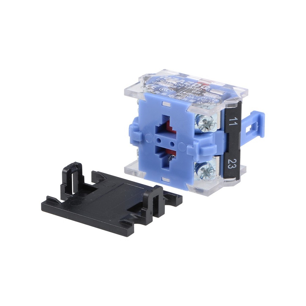 Rotary Selector Switch 2 Positions 2NC Self-Lock Latching AC 600V 10A 2pcs