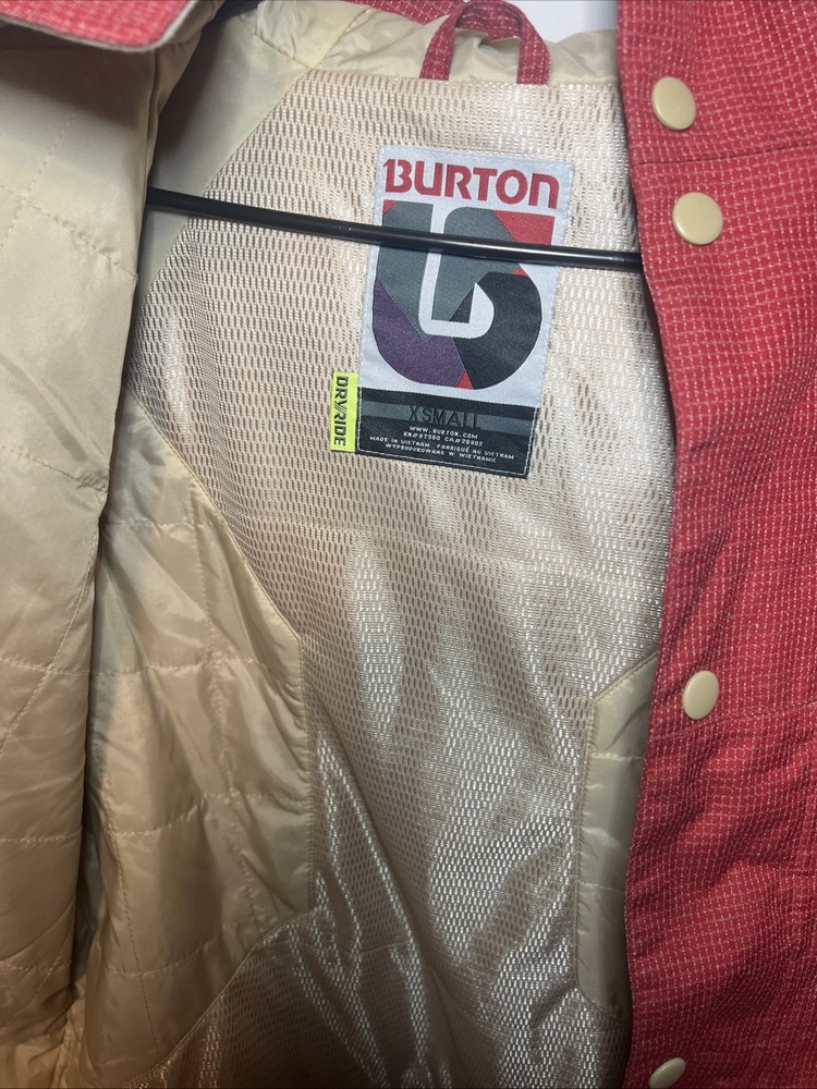 burton dry ride jacket men x small