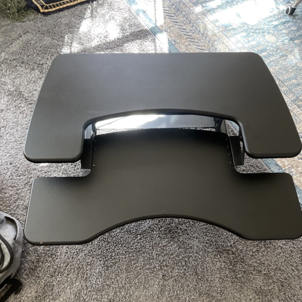 VARIDESK Pro Plus 36 Adjustable Height Rectangle Desk Converter 36in