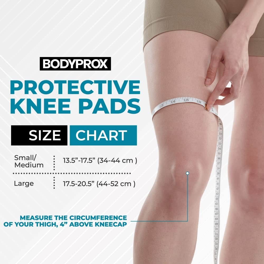 Bodyprox Protective Knee Pads Thick Sponge, Collision Avoidance Knee Sleeve