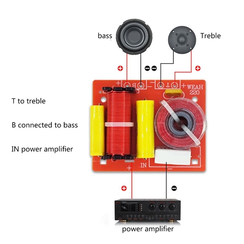 Bookshelf Speaker Frequency Divider Perfect HIFI Sound Quality Modules