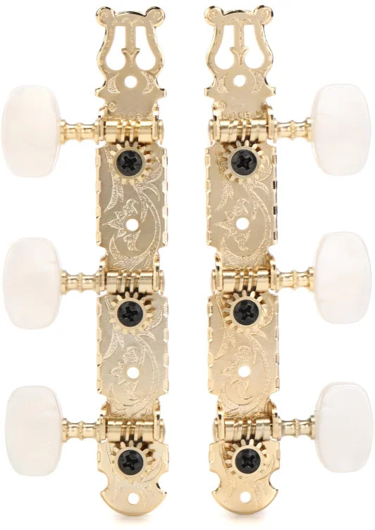 Gotoh 35G450 Classical Guitar Tuners - Flash Gold