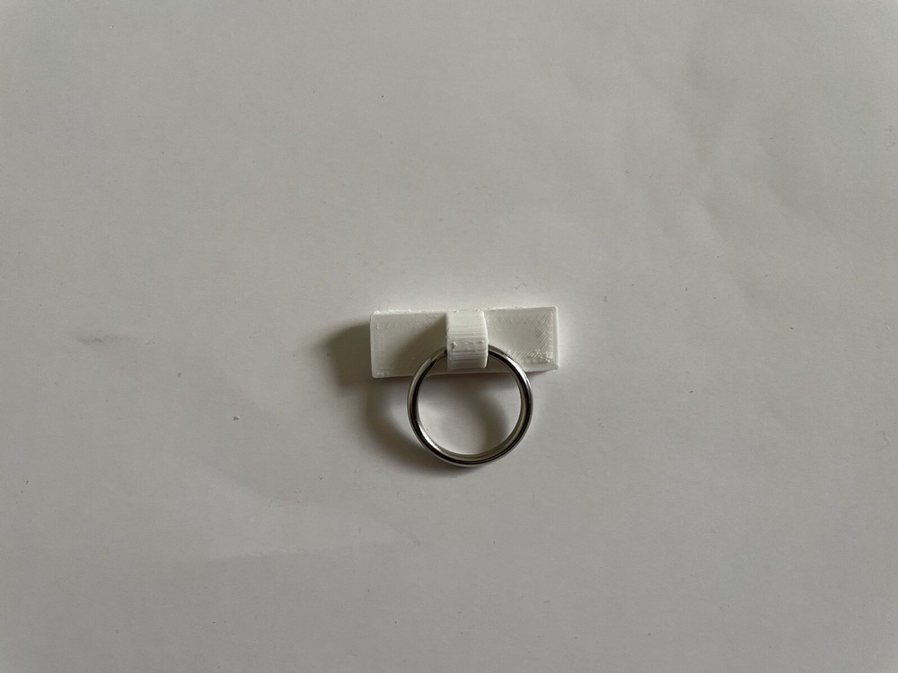Rectangular Universal Charm/Keychain Base