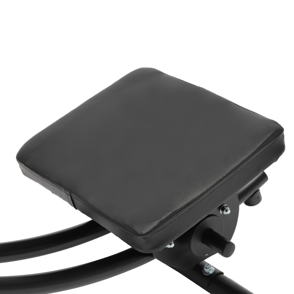 Ab Exercise Bench Abdominal Workout Machine Sit Up Bench Foldable W/ LED Display