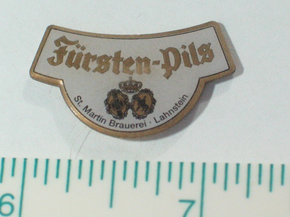 Fursten-Pils St. Martin Brewery Beer Pin ** #9