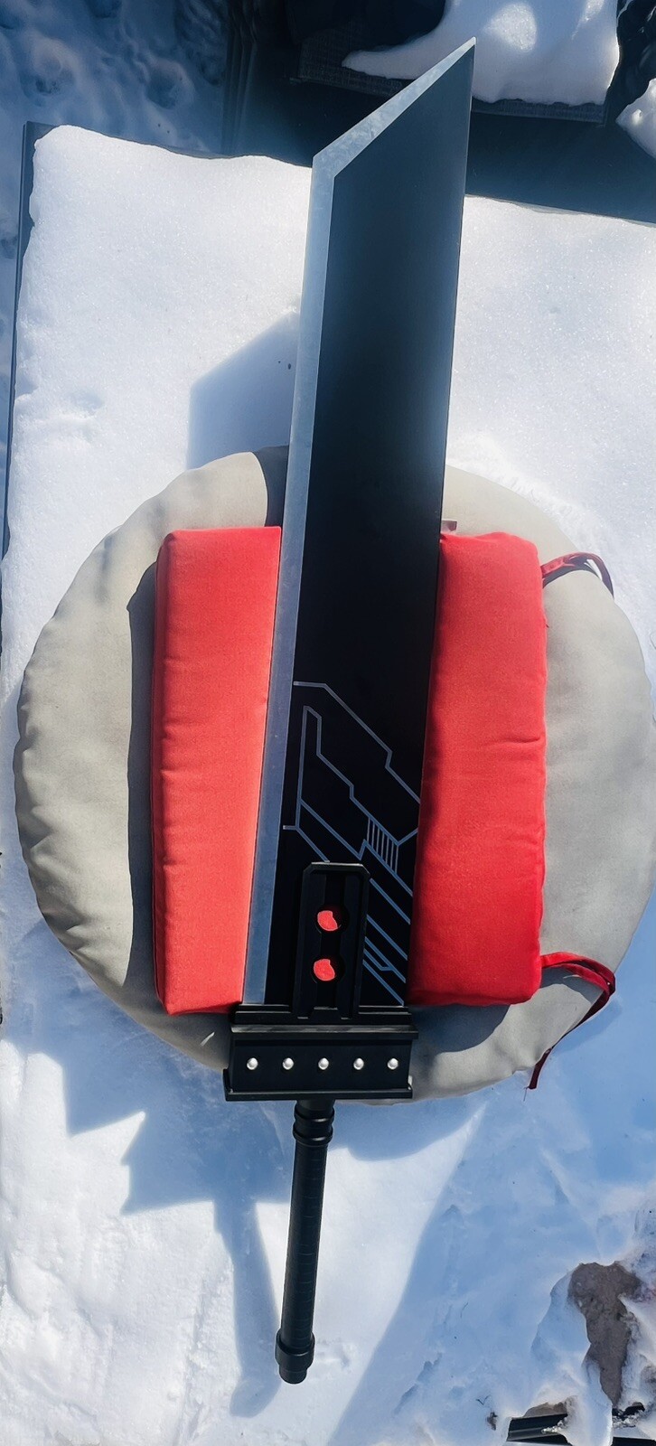 FINAL FANTASY CLOUD STRIFE BLADE STEEL BUSTER SWORD 57” — Life Size HUGE 🔥