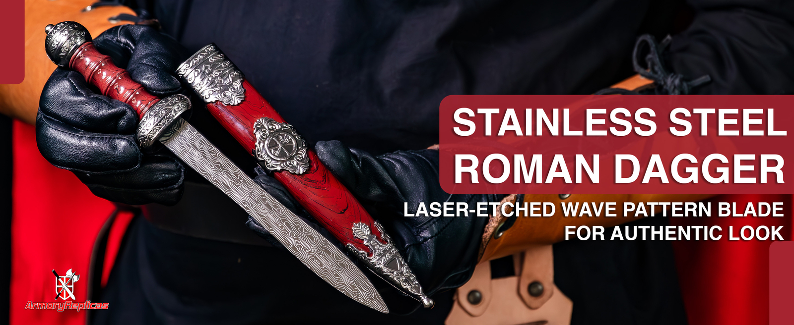 MEDIEVAL KNIGHT HISTORICAL TEMPLAR CEREMONIAL DAGGER COLLECTION W/ SCABBARD