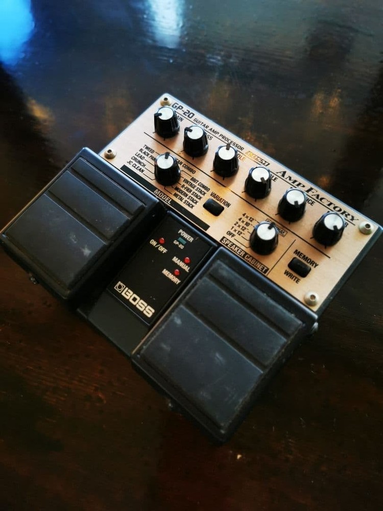 BOSS GP-20 Guitar Amp Processor