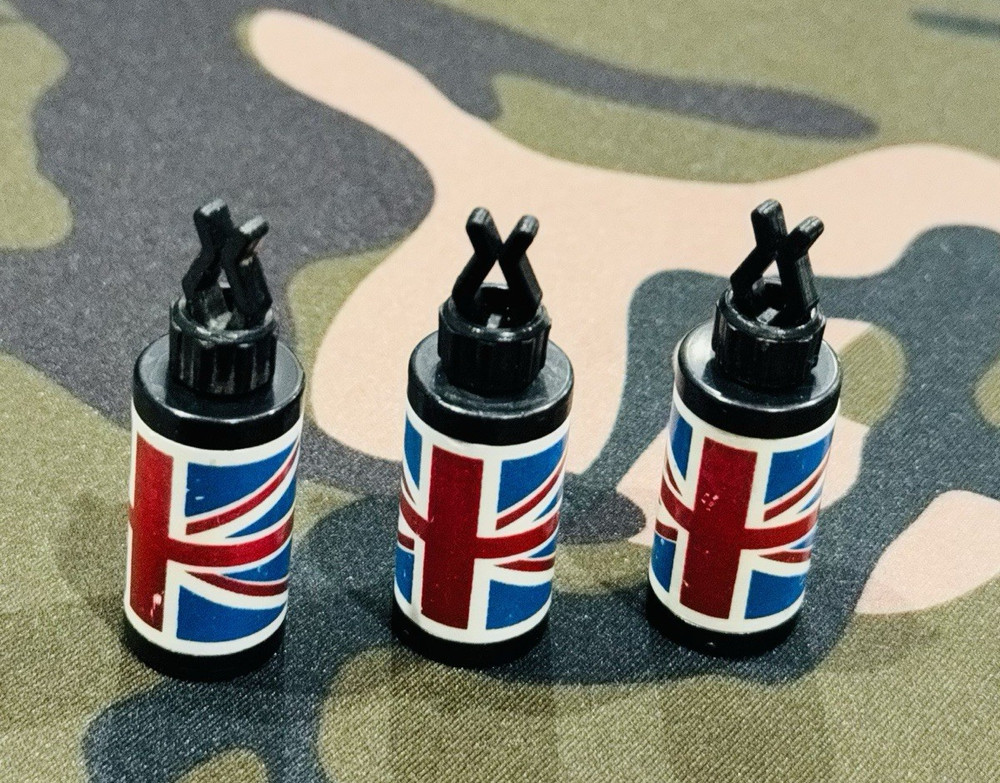 Solar Tackle Union Jack Bobbins x 3