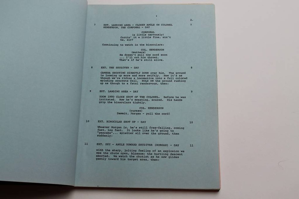 COMMAND 5 / Anthony Spinner 1983 Screenplay, Wings Hauser & John Matuszak