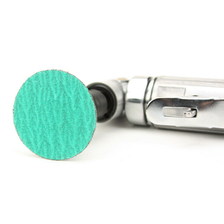 SATC 50PCS 2" Green Zirconia Roll Lock Die Grinder Sanding Grinding Disc 36 Grit