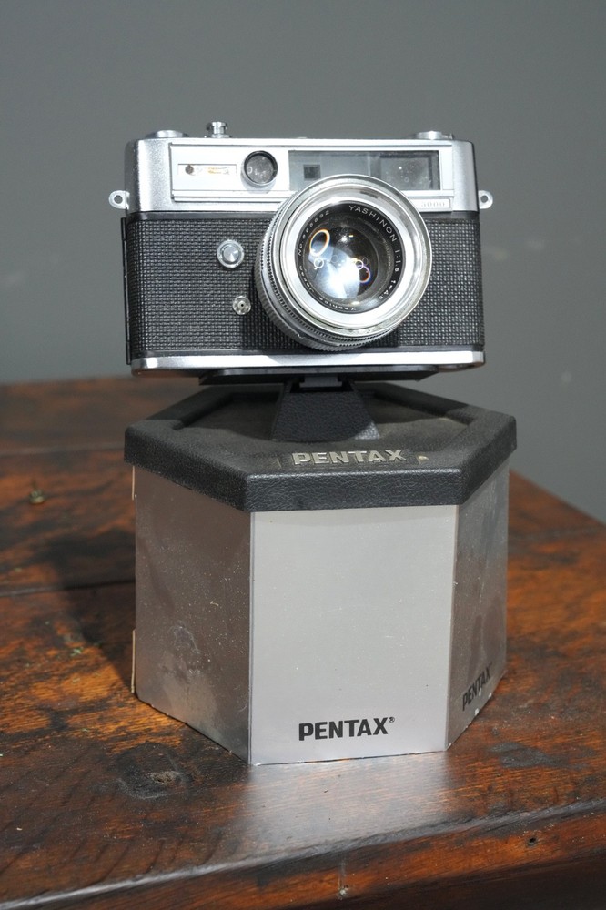 Pentax Camera Store Counter Display Vintage Stand