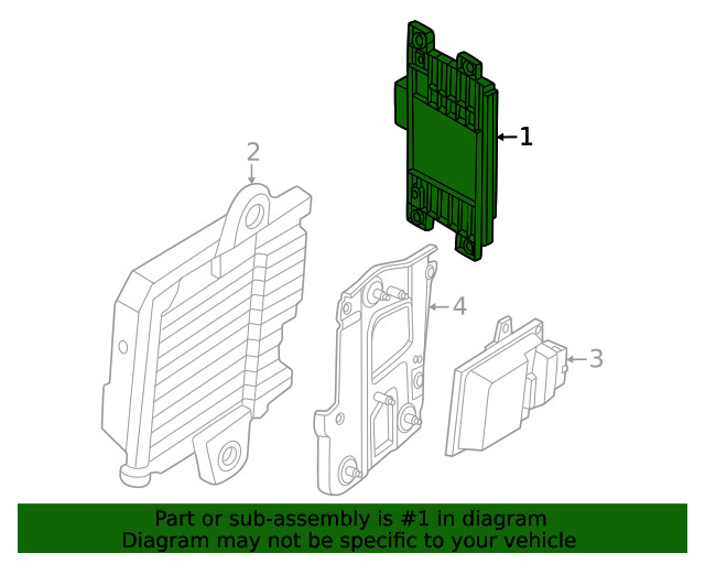 Genuine Nissan Control Module 310F6-6RA0A