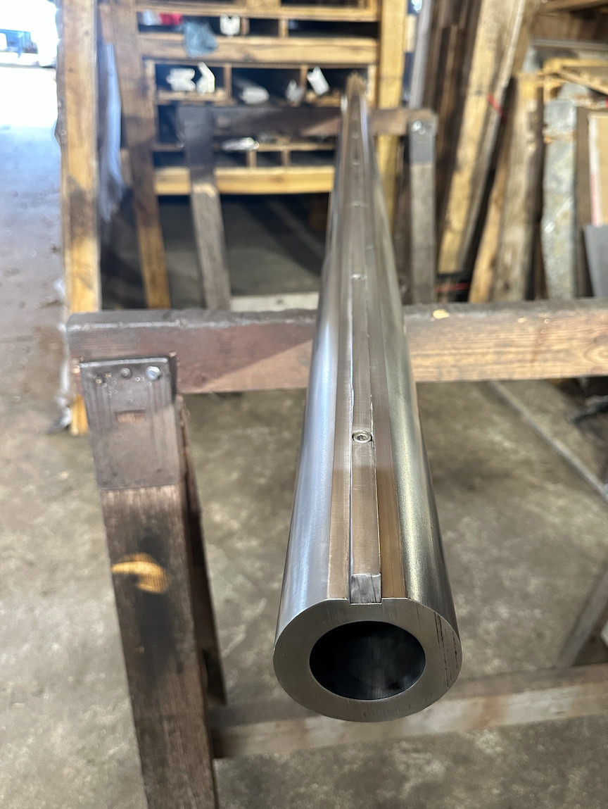 Press Brake Radius Top Punch 36" Long, 3-1/4" Diameter