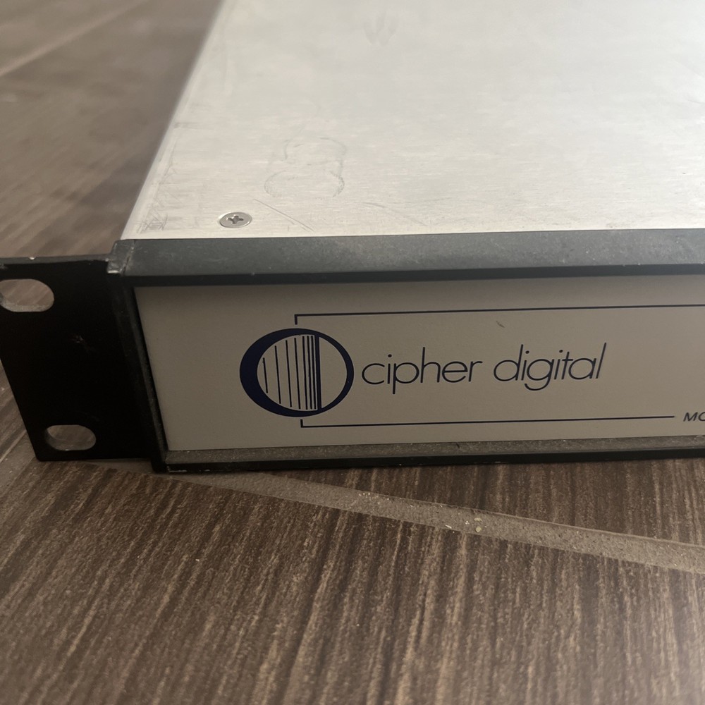 Cipher Digital Time Code Reader 735V Audio Video Equipment