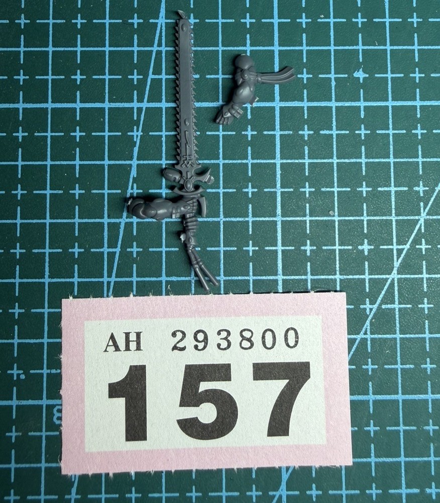 Aeldari Striking Scorpion Chainsword Arm Aspect Warrior Eldar Drukhari 40K