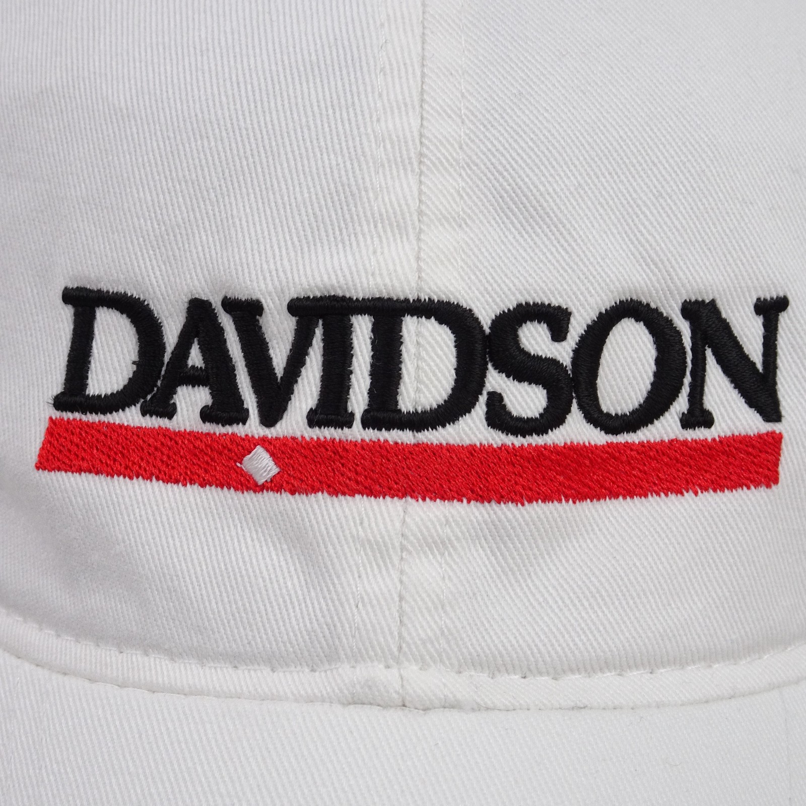 Authentic Vintage Davidson College Strapback Legacy RARE HAT CAP 00S Y2K