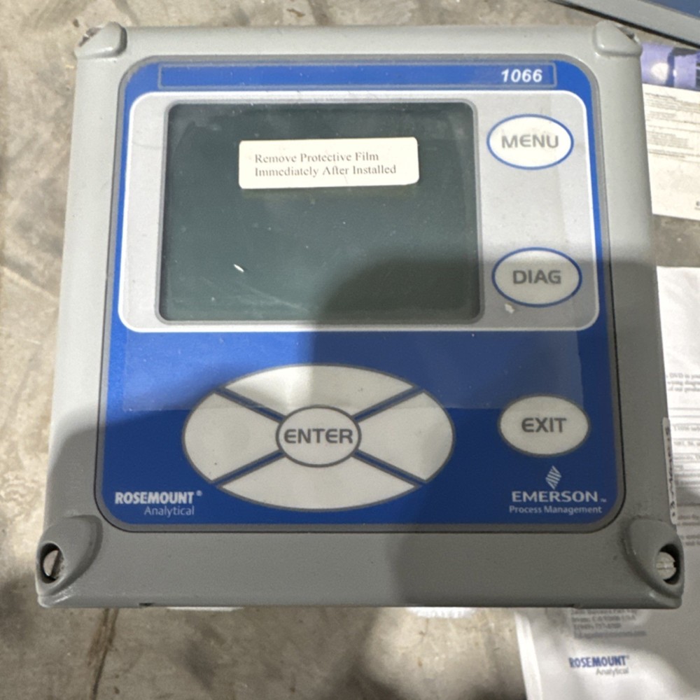 Rosemount 1066-T-HT-60 Process Analyzer Emerson Analytical