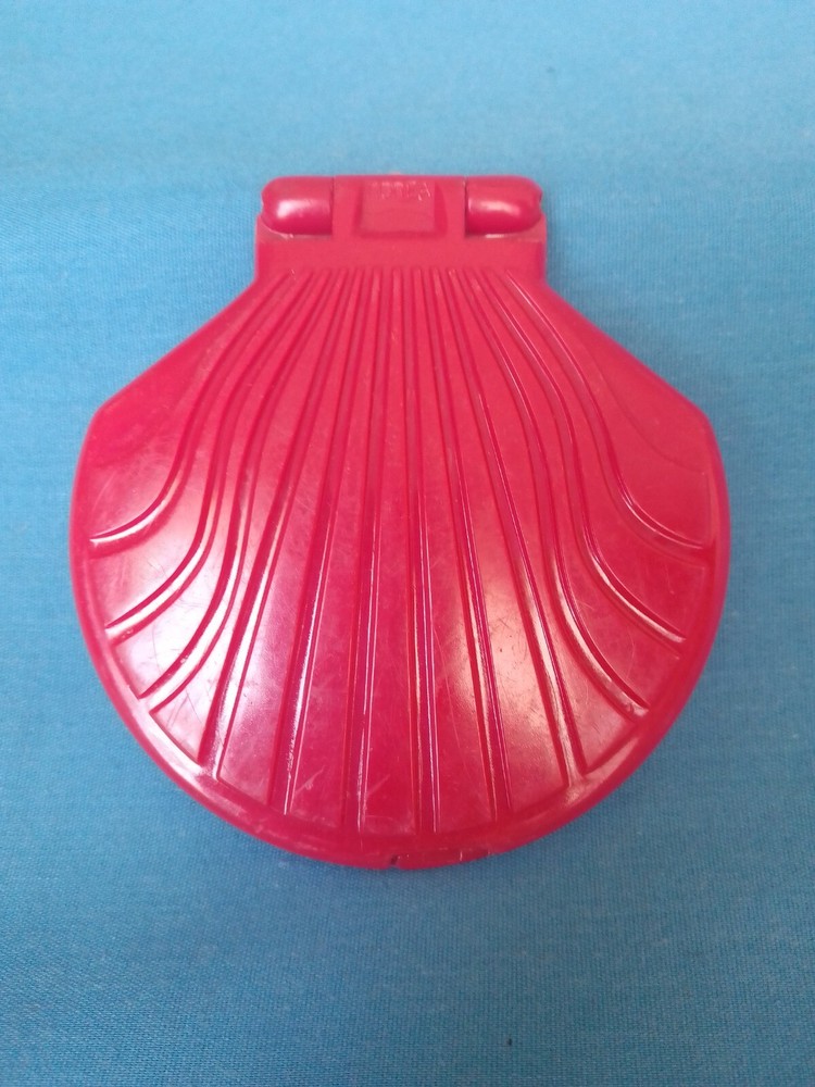 Perfumery. Mirror. Сompact.  Plastic. Korea  1980s.