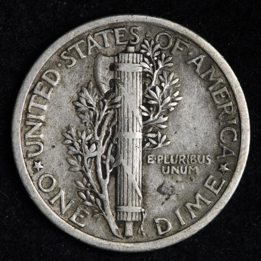 1919 Mercury Silver Dime CHOICE XF+ E267 JF