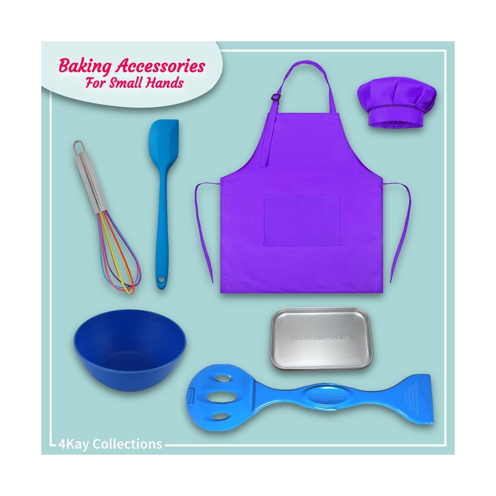Ultimate Easy Baking Oven Bundle For Kids With 19 Items - Oven, 2 Refill Mixe...