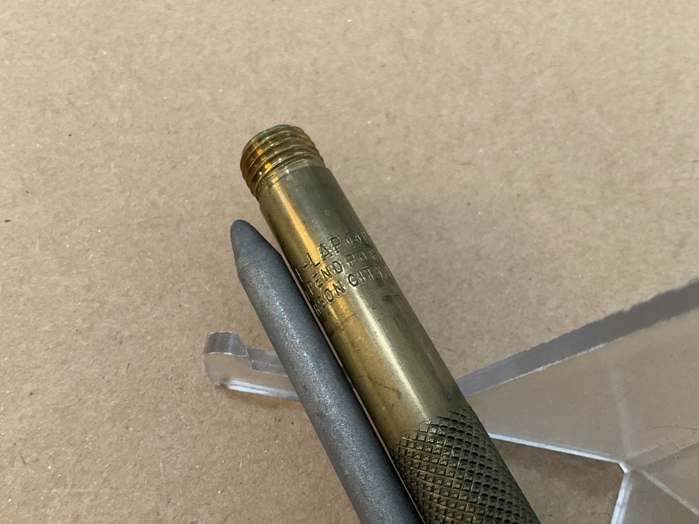 Vintage EZE-LAP Diamond M sharpening rod stone USA