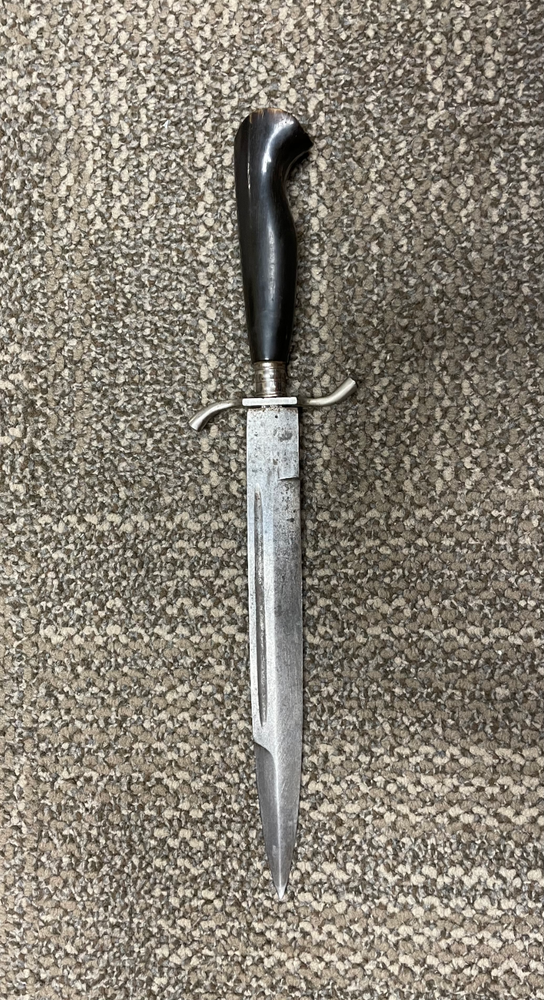 Late 19th Century Horn Handle Dagger