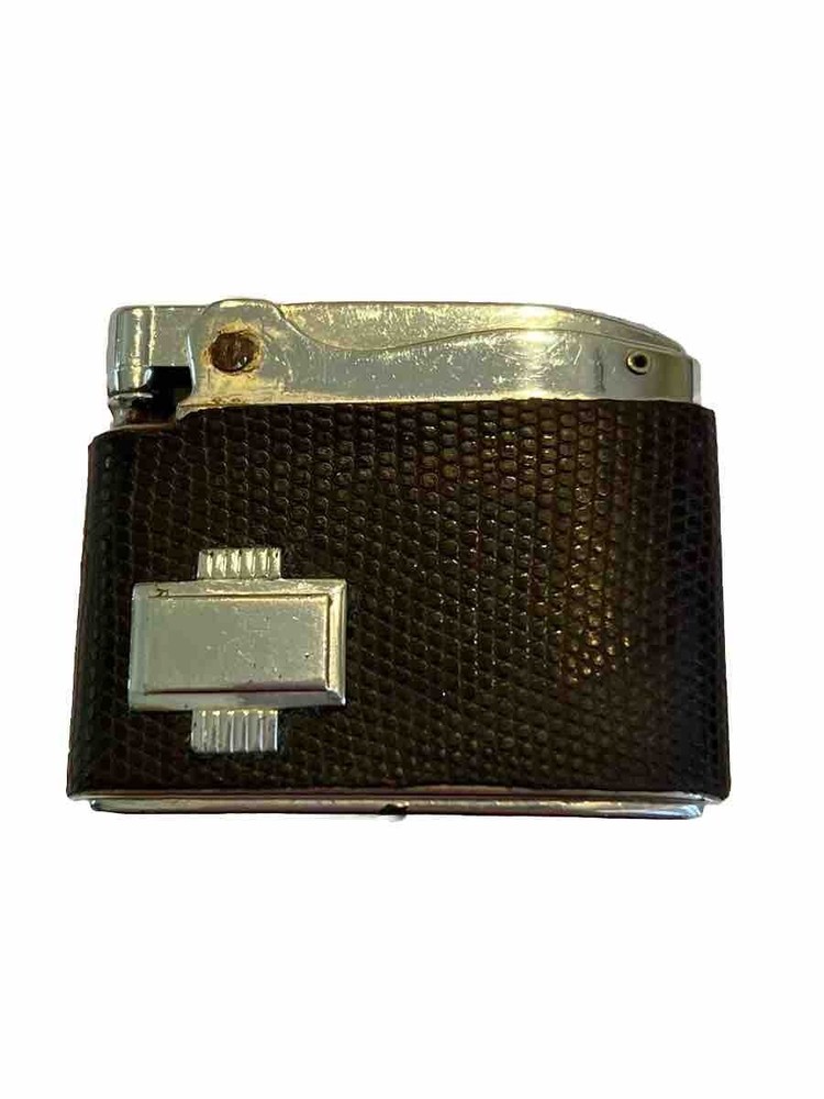 Ronson Adonis Lizard Wrapped Art Deco Lighter