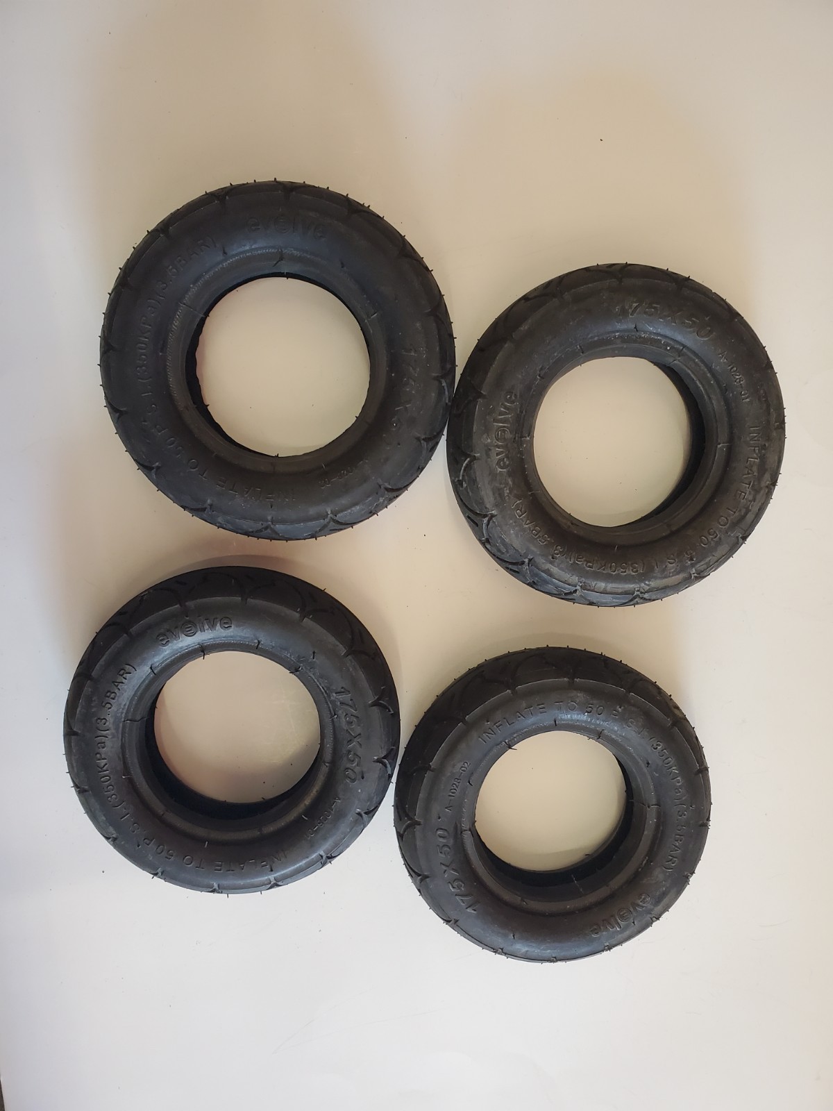 Evolve Electric Skateboard ....175mm All Terrain Wheel, tires only