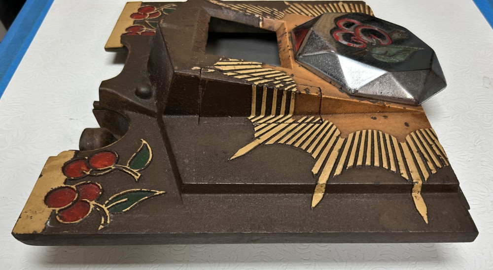 Original Mills Bursting Cherry Slot Machine Lower Casting
